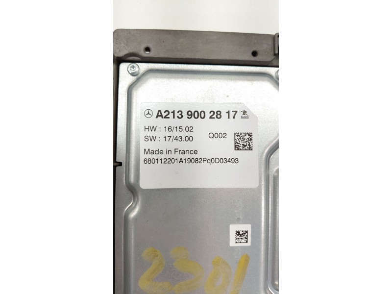 Recambio de sensor para mercedes-benz clase e descapotable (a238) e 200 (238.442) referencia OEM IAM A2139002817  
							