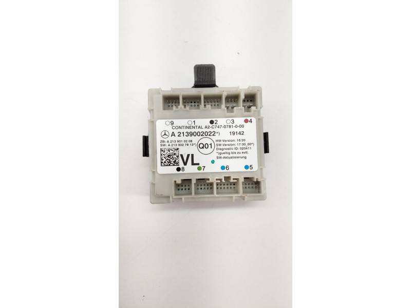 Recambio de centralita cierre para mercedes-benz clase e descapotable (a238) e 200 (238.442) referencia OEM IAM A2139002022  
							