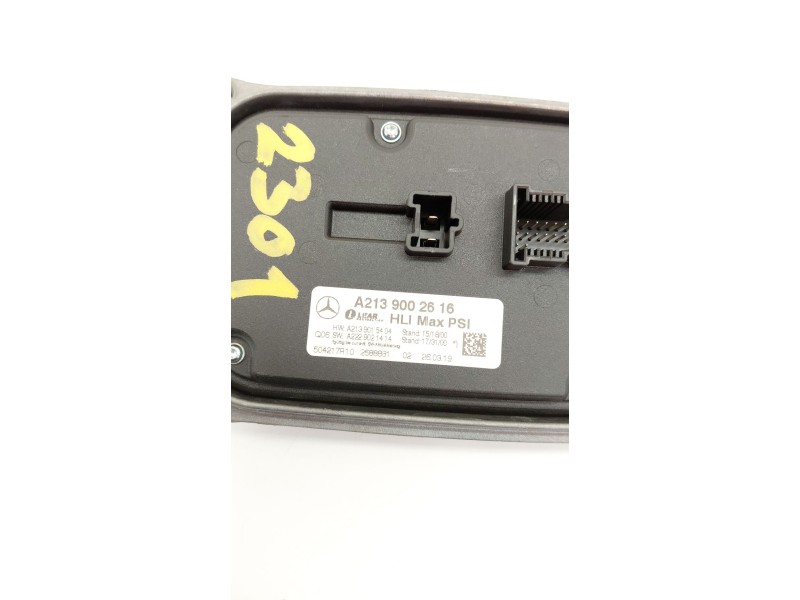 Recambio de centralita luces para mercedes-benz clase e descapotable (a238) e 200 (238.442) referencia OEM IAM A2139002616  
							