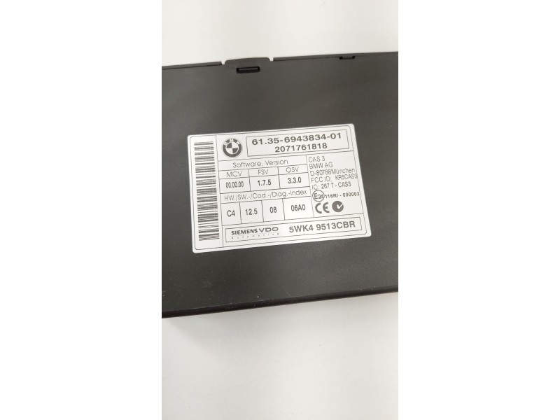 Recambio de modulo electronico para bmw serie 3 coupe (e92) 2.0 16v cat referencia OEM IAM 6135694383401  
							