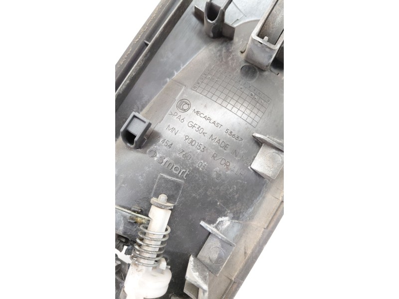 Recambio de maneta exterior trasera izquierda para smart forfour 1.3 cat referencia OEM IAM A4547600370  
							