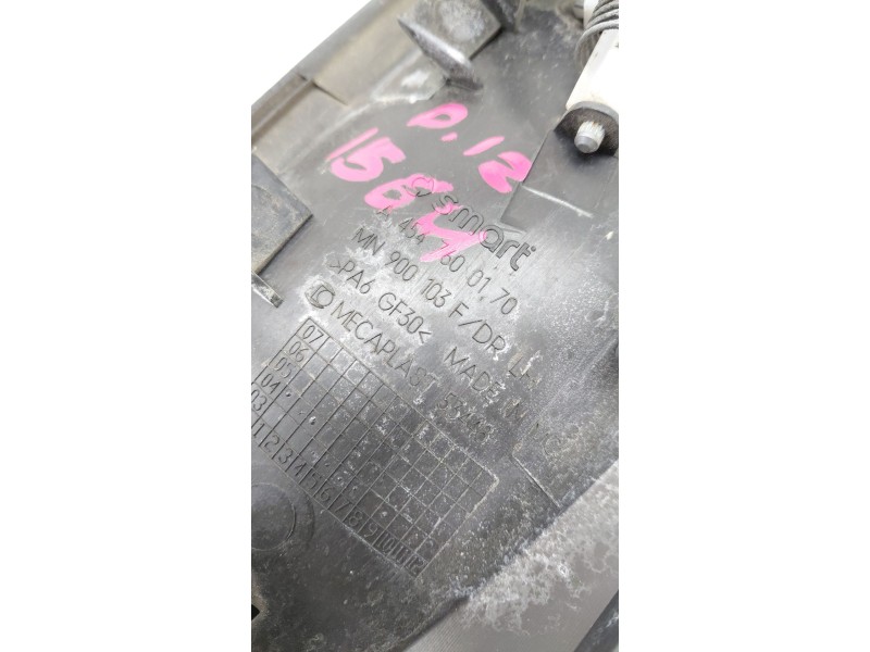 Recambio de maneta exterior delantera izquierda para smart forfour 1.3 cat referencia OEM IAM A4547600170  
							