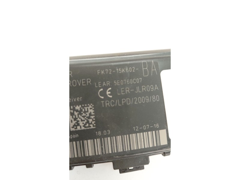 Recambio de modulo electronico para jaguar f-pace (x761) 2.0 td4 awd referencia OEM IAM FK7215K602BA  
							