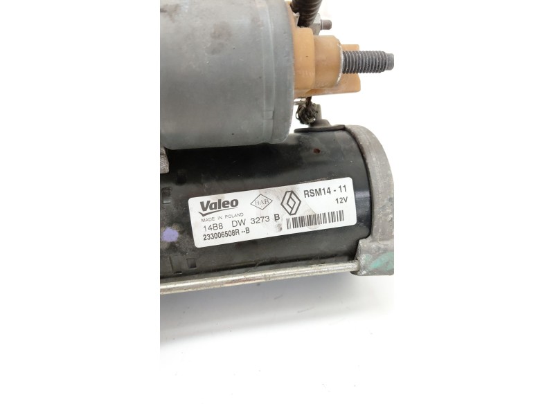 Recambio de motor arranque para renault clio iv (bh_) 1.5 dci 75 referencia OEM IAM 233006508R  