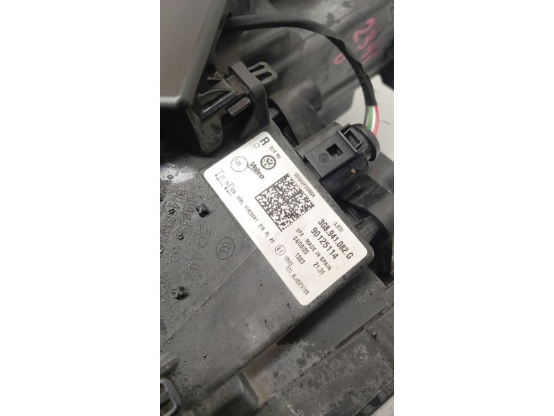 Recambio de faro derecho para volkswagen arteon (3h7, 3h8) 2.0 tdi referencia OEM IAM 3G8941082G  