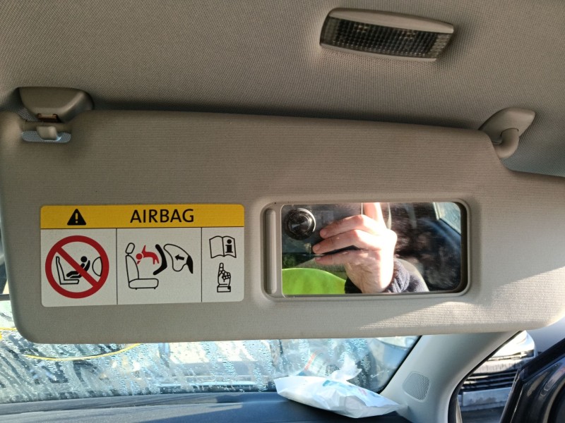 Recambio de parasol derecho para volkswagen polo v (6r1, 6c1) 1.4 tdi referencia OEM IAM   