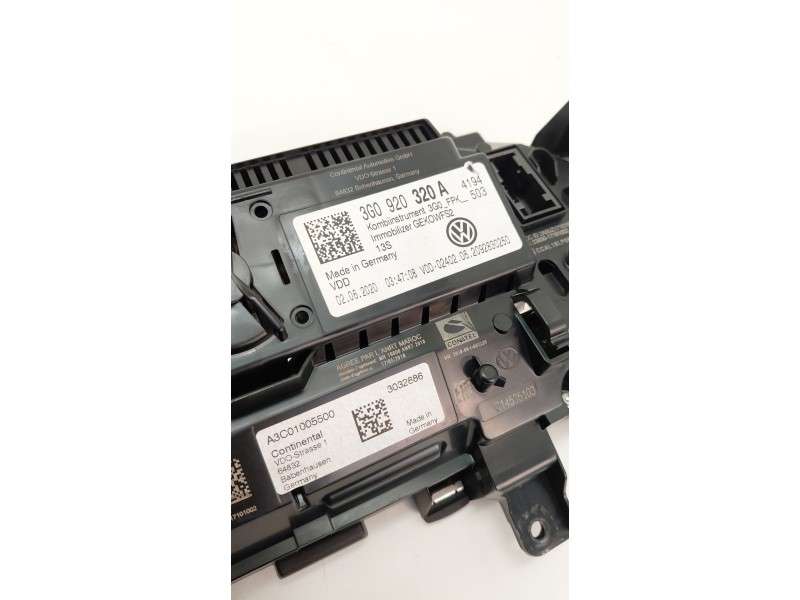 Recambio de cuadro instrumentos para volkswagen arteon (3h7, 3h8) 2.0 tdi referencia OEM IAM 3G0920320A  
							