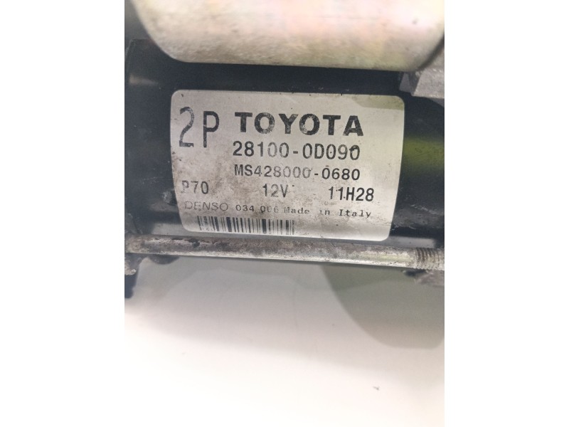 Recambio de motor arranque para toyota avensis station wagon (_t25_) 1.8 (zzt251_) referencia OEM IAM 281000D090  