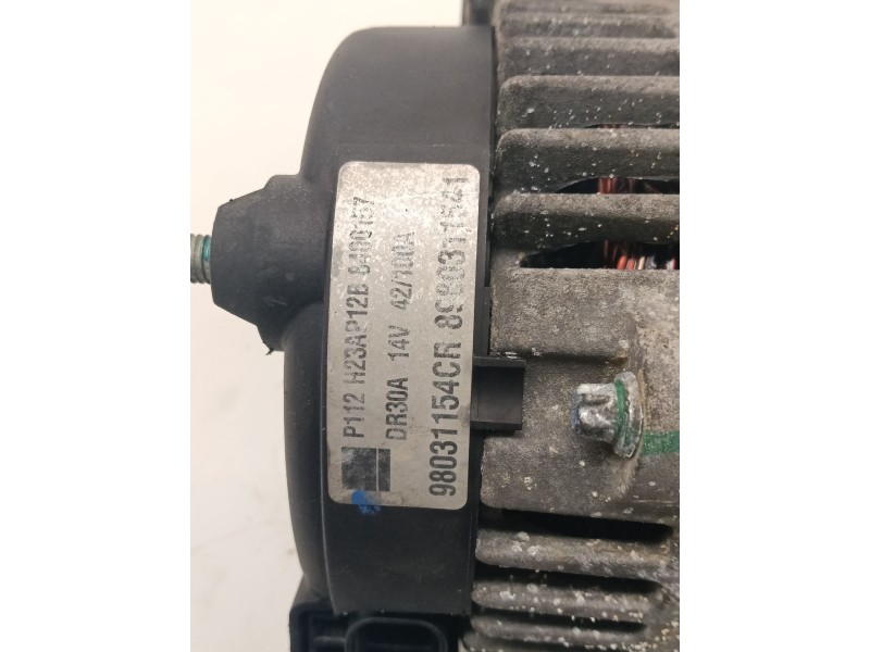Recambio de alternador para opel meriva b monospace (s10) 1.7 cdti (75) referencia OEM IAM 98031154CR  