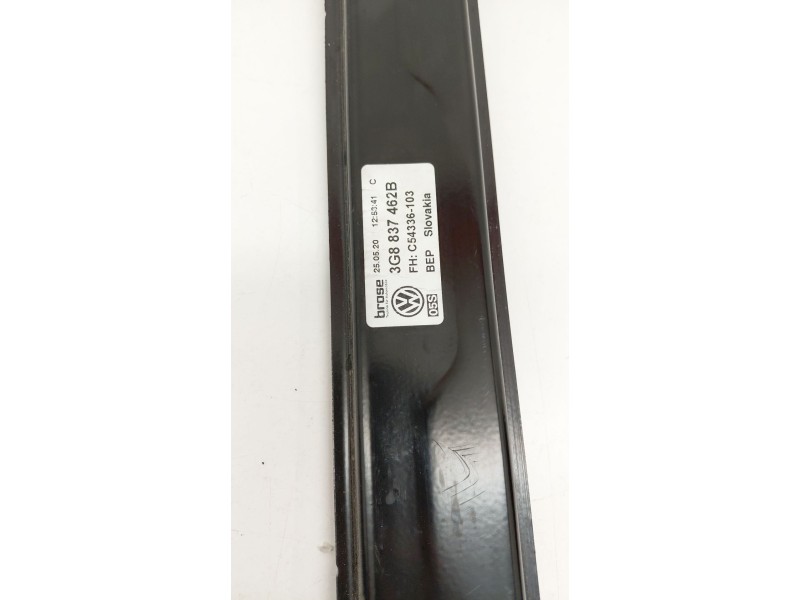 Recambio de elevalunas delantero derecho para volkswagen arteon (3h7, 3h8) 2.0 tdi referencia OEM IAM 3G8837462B  