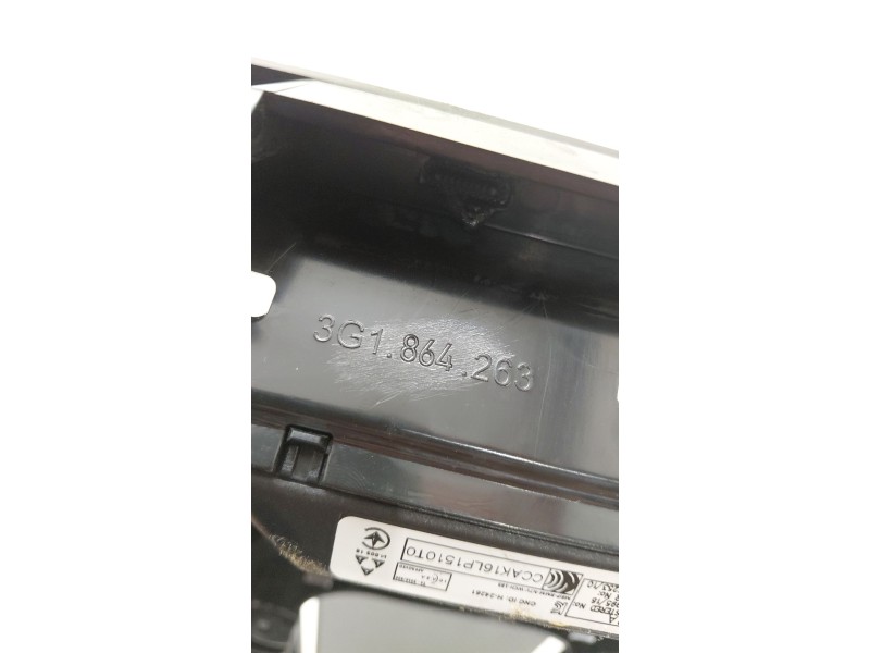 Recambio de moldura para volkswagen arteon (3h7, 3h8) 2.0 tdi referencia OEM IAM 3G1864263  
							