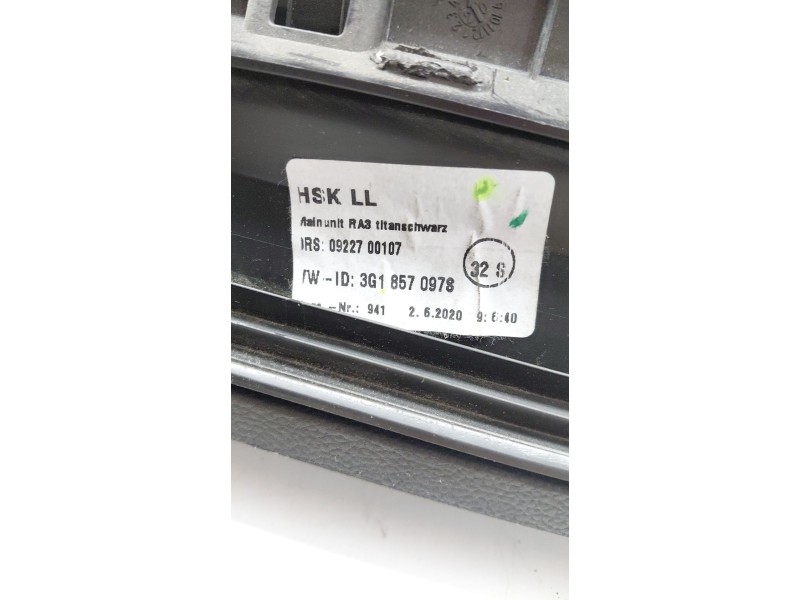 Recambio de guantera para volkswagen arteon (3h7, 3h8) 2.0 tdi referencia OEM IAM 3G18570978  