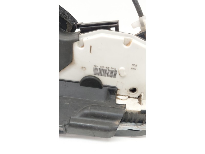 Recambio de cerradura puerta trasera derecha para volkswagen polo v (6r1, 6c1) 1.4 tdi referencia OEM IAM 6C0839014A  
							