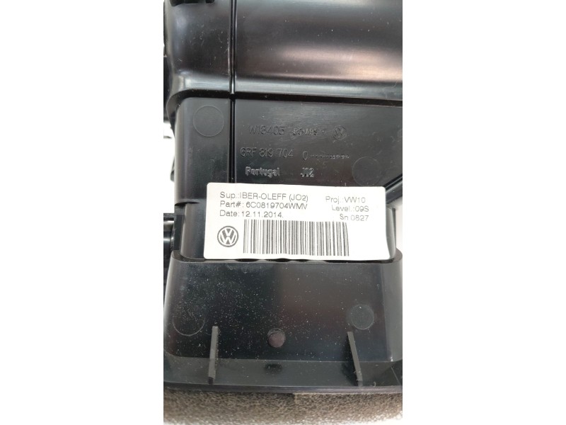 Recambio de rejilla aireadora para volkswagen polo v (6r1, 6c1) 1.4 tdi referencia OEM IAM 6C0819704  
							
