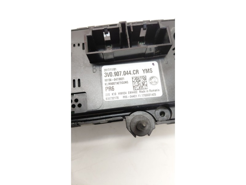 Recambio de mando climatizador para skoda superb iii (3v3) 2.0 tdi referencia OEM IAM 3V0907044CR  
							