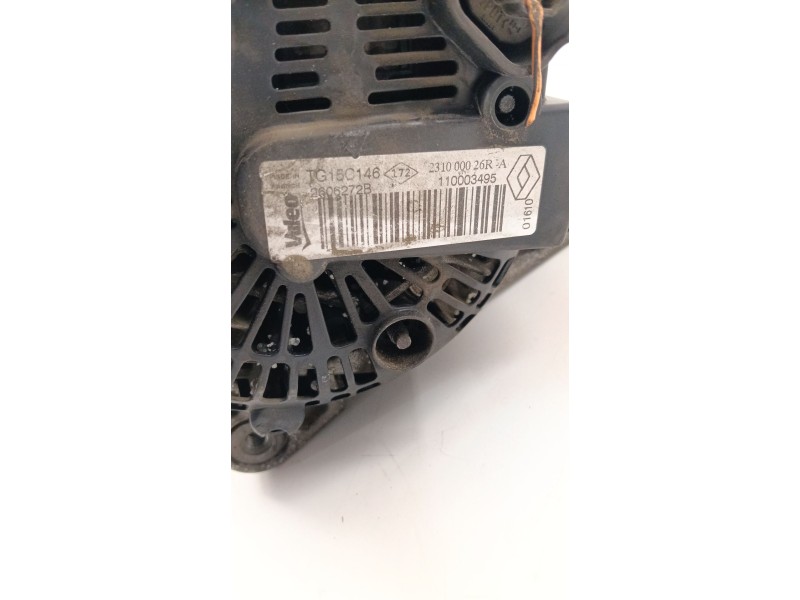 Recambio de alternador para renault megane iii hatchback (bz0/1_, b3_) 1.5 dci referencia OEM IAM 231000026R  