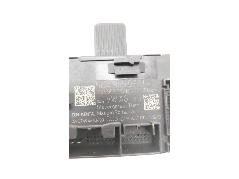 Recambio de modulo confort para skoda superb iii (3v3) 2.0 tdi referencia OEM IAM 5Q4959592E  
							