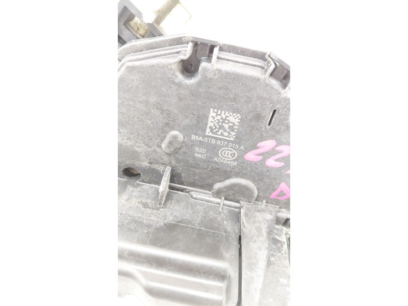 Recambio de cerradura puerta delantera izquierda para skoda superb iii (3v3) 2.0 tdi referencia OEM IAM 5TB837015A  
							