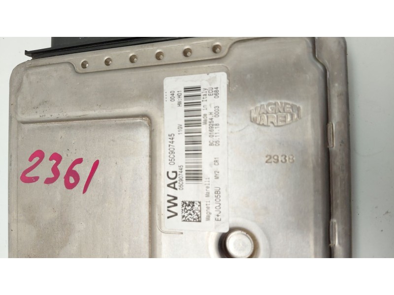 Recambio de centralita motor uce para seat ibiza v (kj1, kjg) 1.0 mpi referencia OEM IAM 05C907445  