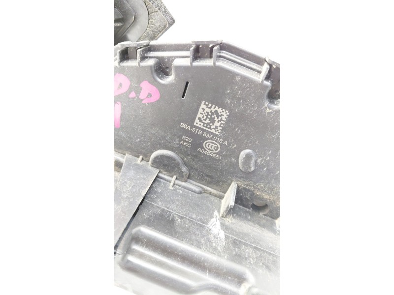 Recambio de cerradura puerta delantera derecha para seat ibiza v (kj1, kjg) 1.0 mpi referencia OEM IAM 5TB837016A  