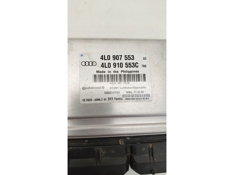 Recambio de centralita suspension para audi q7 (4lb) 4.2 tdi quattro referencia OEM IAM 4L0907553  
							