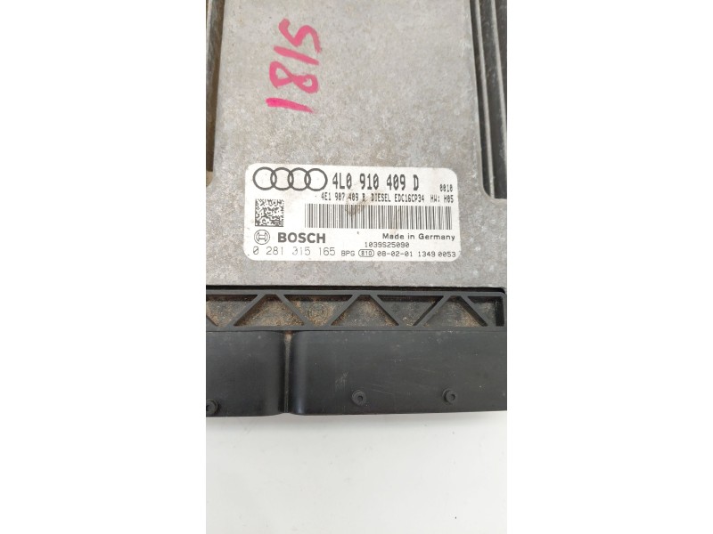 Recambio de centralita motor uce para audi q7 (4lb) 4.2 tdi quattro referencia OEM IAM 4L0910409D  
							