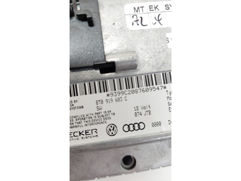 Recambio de pantalla multifuncion para audi q7 (4lb) 4.2 tdi quattro referencia OEM IAM 8T0919603C  
							