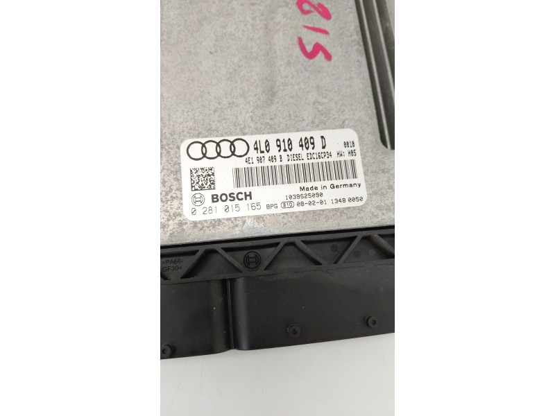 Recambio de centralita motor uce para audi q7 (4lb) 4.2 tdi quattro referencia OEM IAM 4L0910409D  