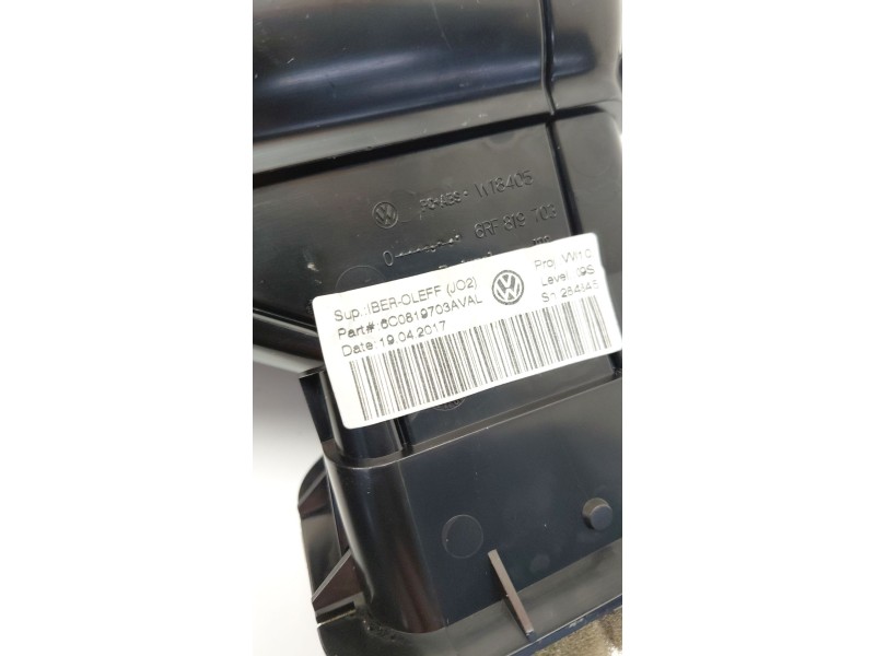 Recambio de rejilla aireadora para volkswagen polo v (6r1, 6c1) 1.4 tdi referencia OEM IAM   