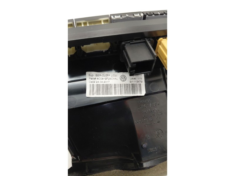 Recambio de rejilla aireadora para volkswagen polo v (6r1, 6c1) 1.4 tdi referencia OEM IAM 6C0819728C  
							