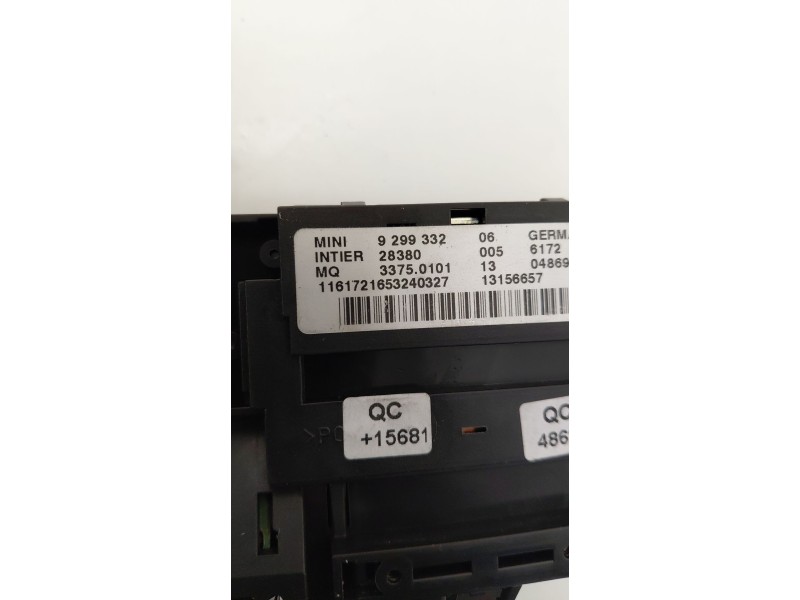 Recambio de conmutador de arranque para mini mini countryman (r60) one d referencia OEM IAM 9299332  