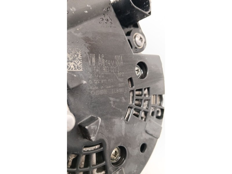 Recambio de alternador para volkswagen arteon (3h7, 3h8) 2.0 tdi referencia OEM IAM 04L903021J  