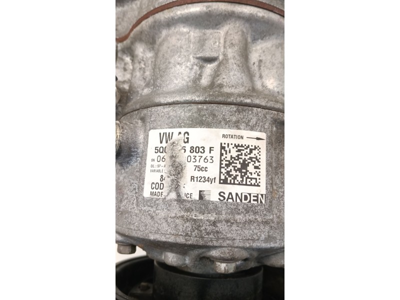 Recambio de compresor aire acondicionado para volkswagen polo v (6r1, 6c1) 1.4 tdi referencia OEM IAM 5Q0816803F  