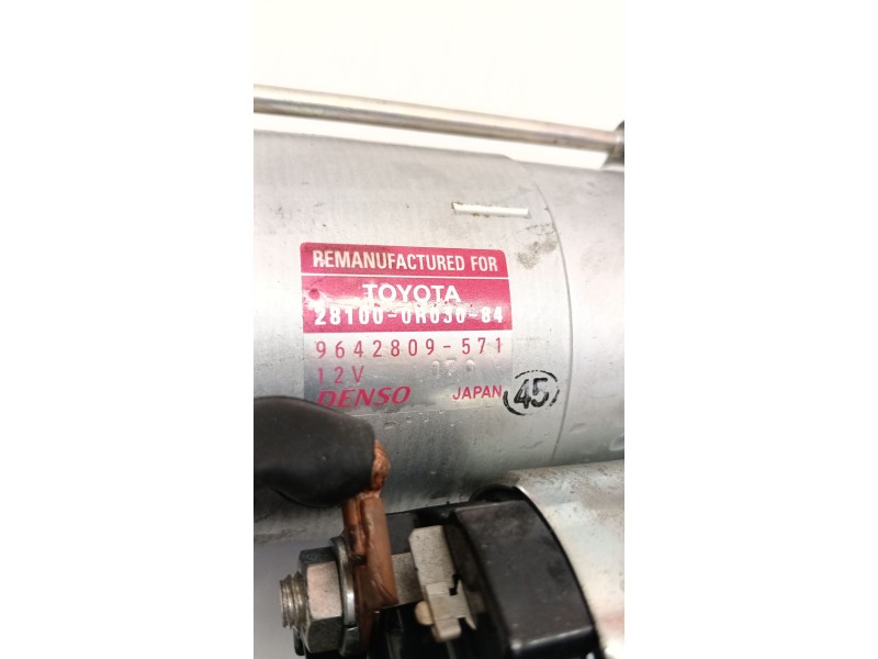 Recambio de motor arranque para toyota corolla verso (zer_, zze12_, r1_) 2.2 d-4d (aur10_) referencia OEM IAM 281000R03084  
							