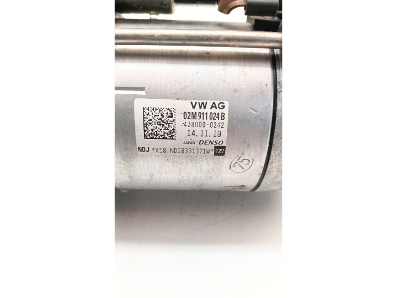 Recambio de motor arranque para volkswagen arteon (3h7, 3h8) 2.0 tdi referencia OEM IAM 02M911024B  