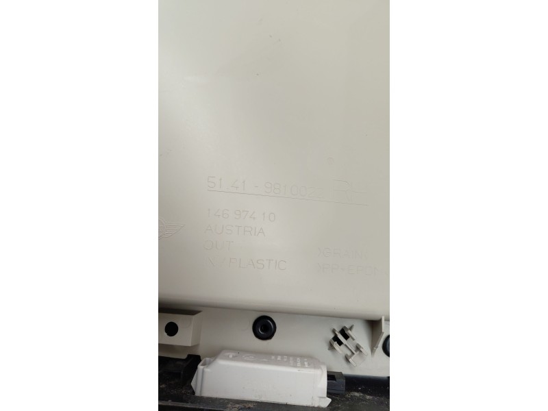 Recambio de guarnecido puerta delantera derecha para mini mini countryman (r60) one d referencia OEM IAM 51419810022  