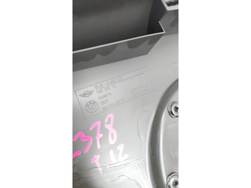 Recambio de guarnecido puerta trasera izquierda para mini mini countryman (r60) one d referencia OEM IAM 51419803133  
							