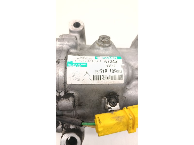 Recambio de compresor aire acondicionado para peugeot 307 (3a/c) 1.6 hdi referencia OEM IAM 9651910980  