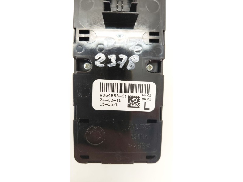 Recambio de mando elevalunas delantero izquierdo para mini mini countryman (r60) one d referencia OEM IAM 935485801  
							