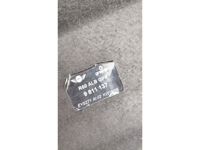 Recambio de bandeja trasera para mini mini countryman (r60) one d referencia OEM IAM 9811137  
							