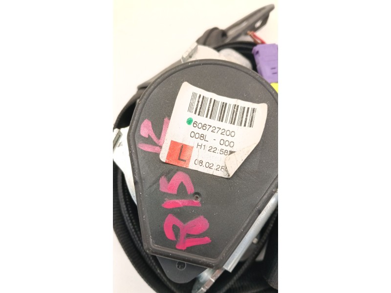 Recambio de cinturon seguridad delantero izquierdo para audi q7 (4lb) 4.2 tdi quattro referencia OEM IAM 606727200  
							