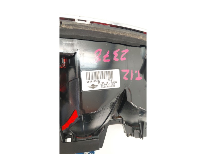 Recambio de piloto trasero izquierdo para mini mini countryman (r60) one d referencia OEM IAM 980814902  
							