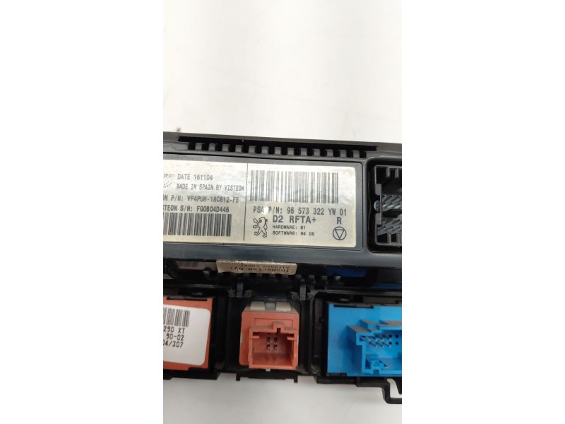 Recambio de mando climatizador para peugeot 407 2.0 hdi cat 136 cv referencia OEM IAM 96573322  
							