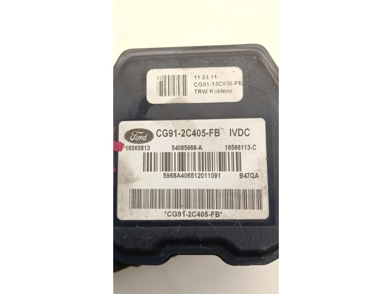 Recambio de abs para ford mondeo ber. (ca2) 2.0 tdci cat referencia OEM IAM CG912C405FB 54085967A 