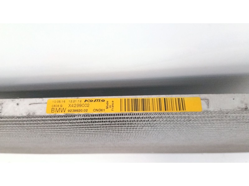 Recambio de condensador / radiador aire acondicionado para mini mini countryman (r60) one d referencia OEM IAM 923992002  