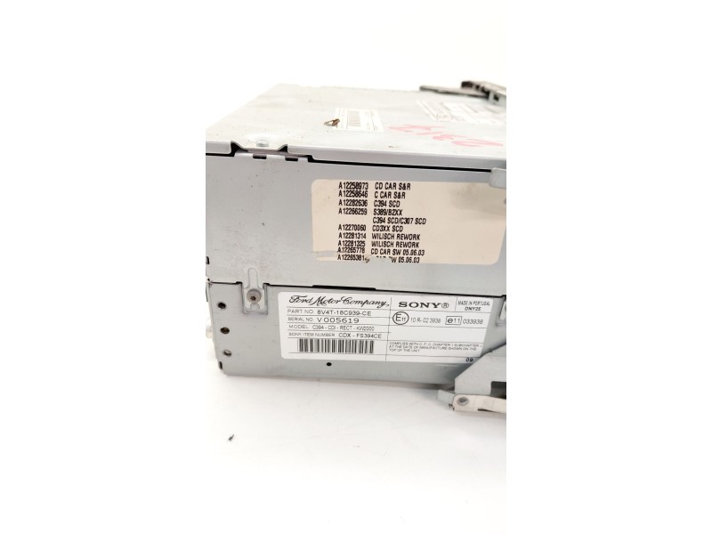 Recambio de sistema audio / radio cd para ford kuga i 2.0 tdci referencia OEM IAM 8V4T18C939CE  
							