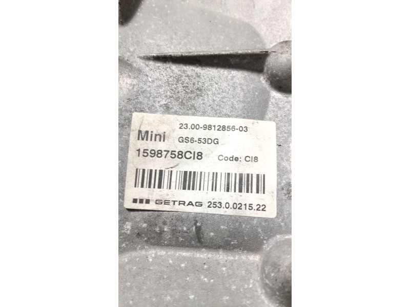 Recambio de caja cambios para mini mini countryman (r60) one d referencia OEM IAM 2300981285603 GS653DG 1598758CI8