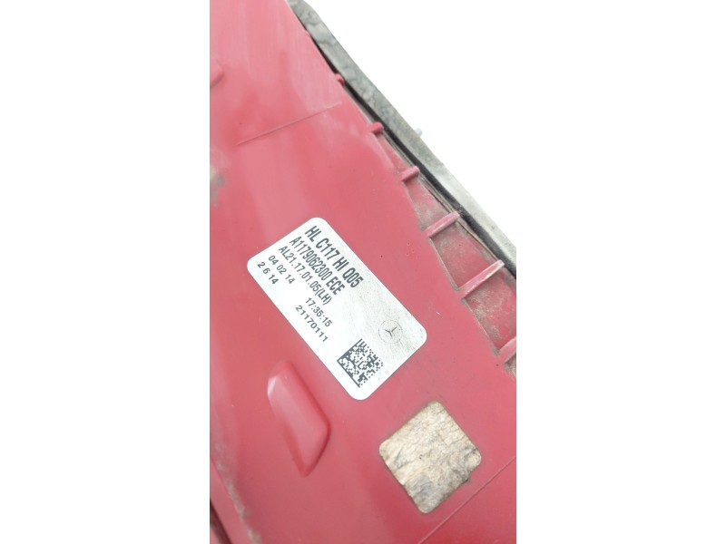 Recambio de piloto trasero izquierdo para mercedes-benz cla coupé (c117) cla 220 cdi 4-matic (117.305) referencia OEM IAM A11790
							