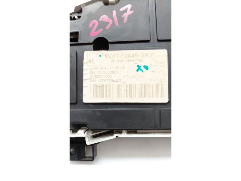 Recambio de cuadro instrumentos para ford kuga i 2.0 tdci referencia OEM IAM 8V4T10849GK  
							