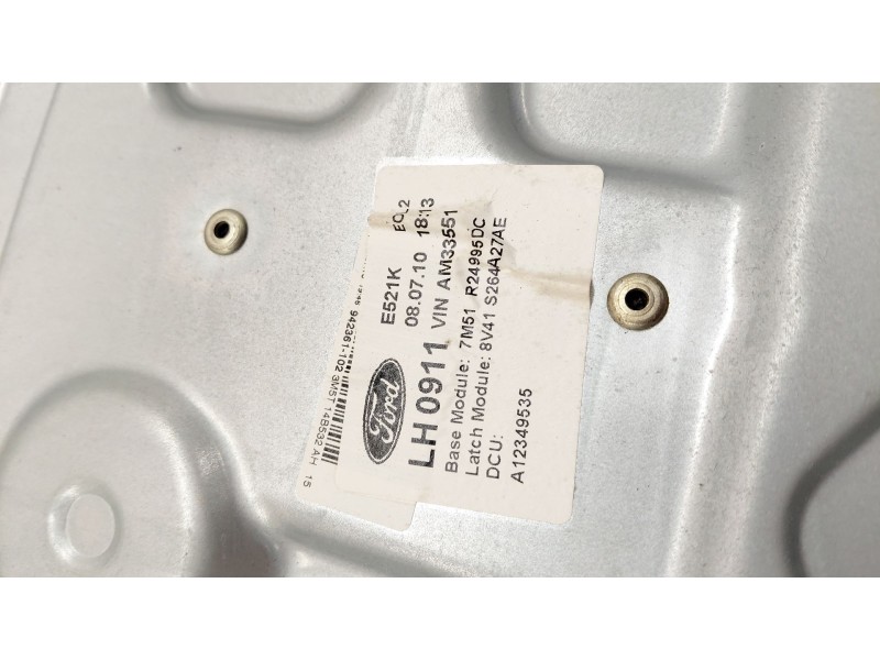 Recambio de elevalunas trasero izquierdo para ford kuga i 2.0 tdci referencia OEM IAM 7M51R24995DC  